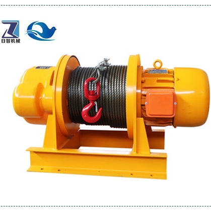 Straight type winch 