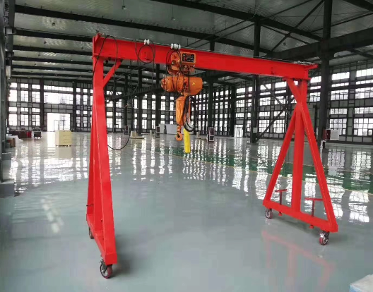 Customized details of mobile Longmen crane 