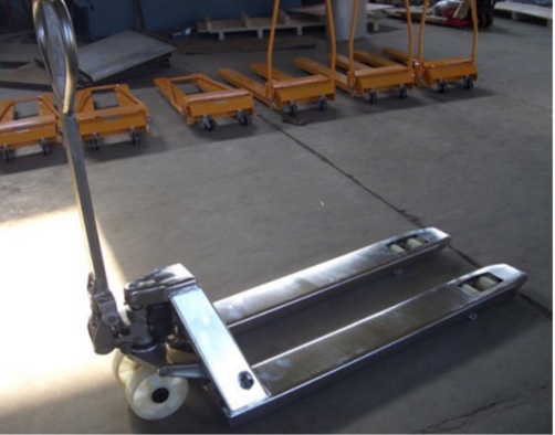 304 stainless steel manual hydraulic forklift 