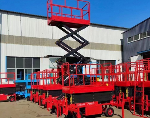 The application scope of the fork -cut lifting platform 